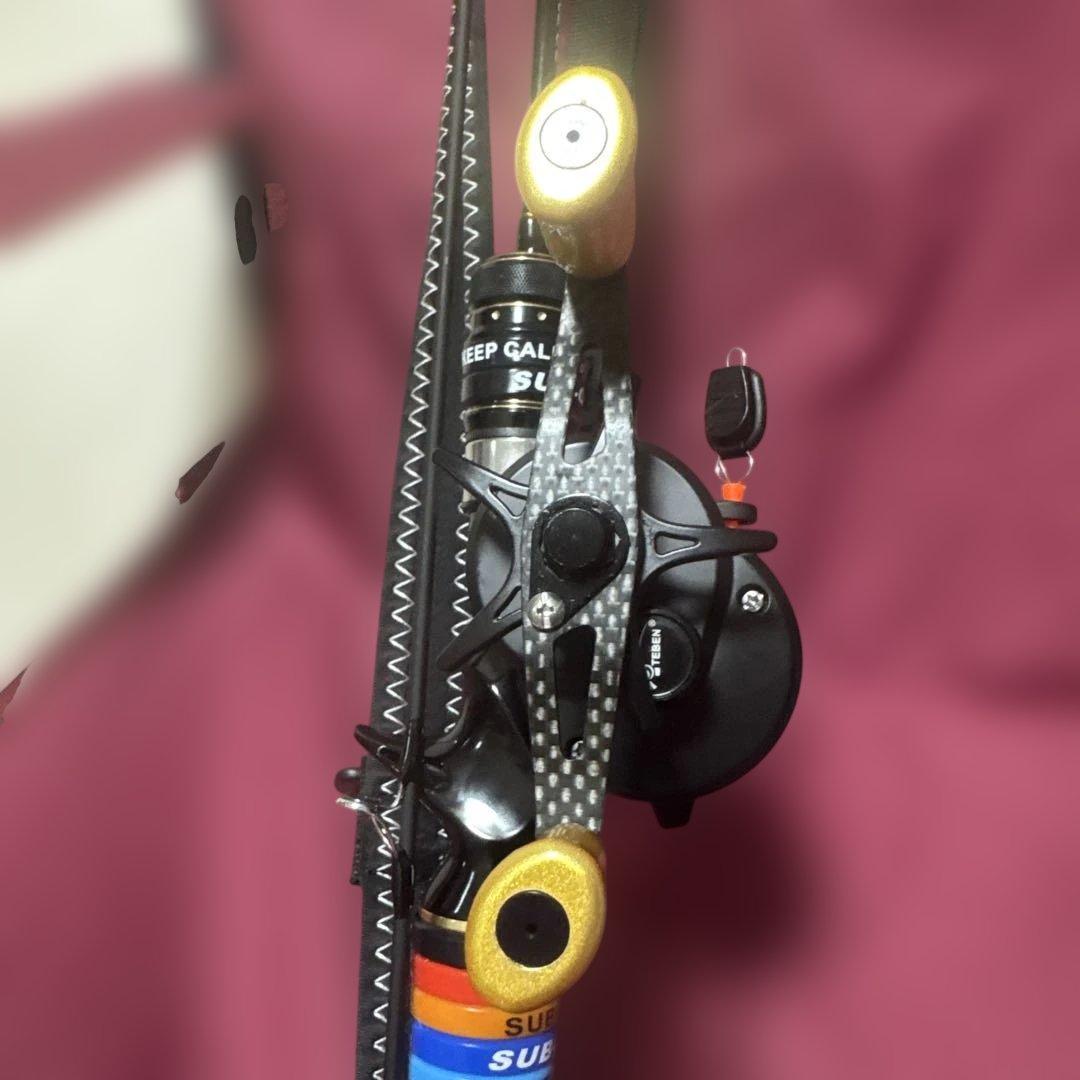 最終価格‼️TEBEN LiteSpin DC左、c602ULロッドセット