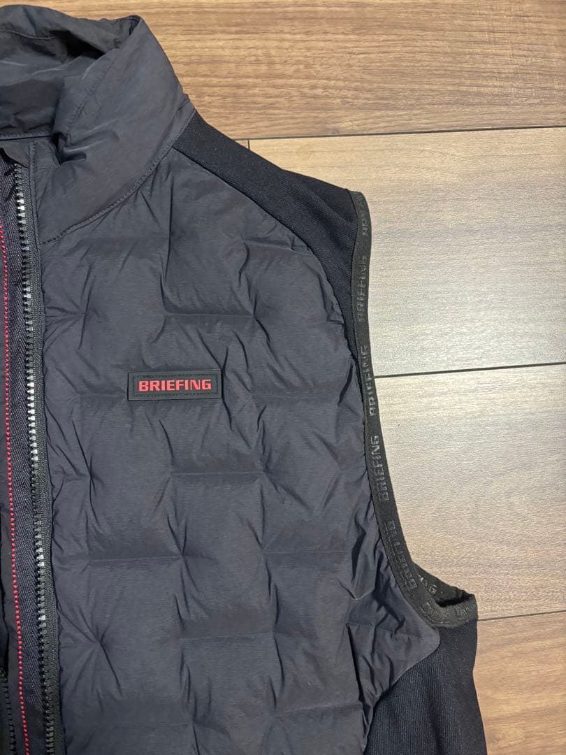 ブリーフィング　ダウンベスト メンズ