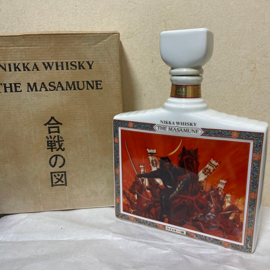 ha p p y專用ニッカウイスキ有田焼　陶器ボトル　伊達政宗600ml