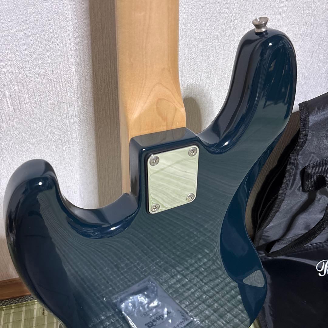 Bacchus ジャズベース BJB-1M マリンブルー　ベース　楽器 BASS
