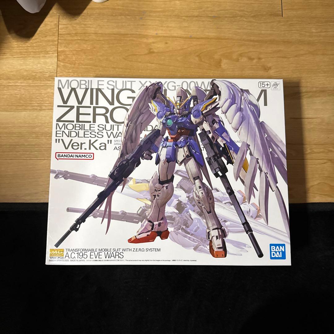 MG νガンダム Ver.Ka + ウイングガンダムゼロew ver.ka