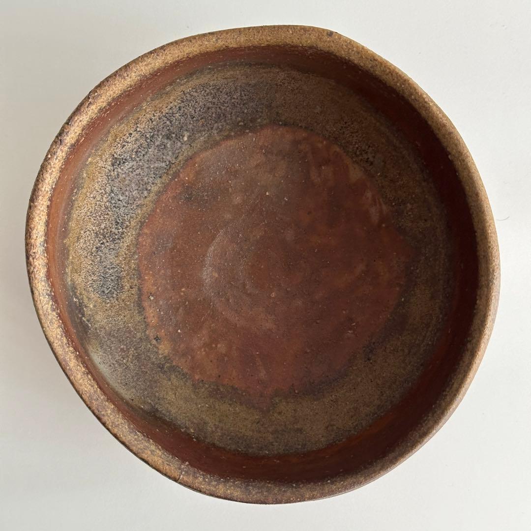 鈴木勝詞 備前 茶器 緋襷 牡丹餅 茶碗 共箱