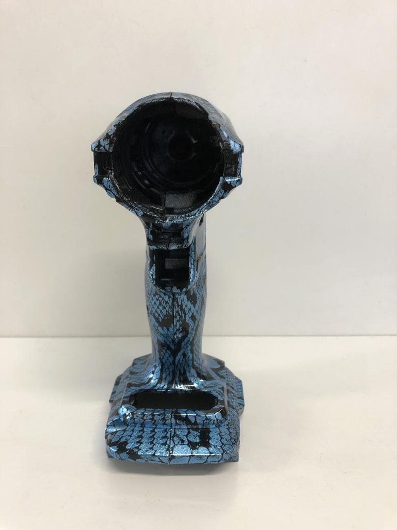 マキタ　インパクトドライバー　TD172　カスタム外装　ライトブルー・スネーク柄