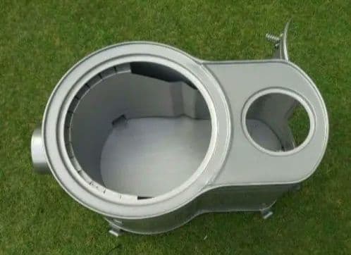 ★薪ストーブ 時計型 新品未使用 ★冬キャンプ冬BBQや災害時に