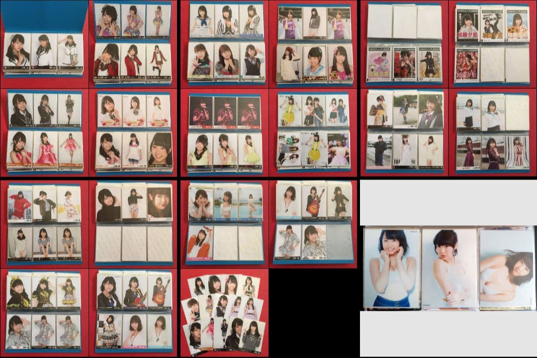 加藤夕夏 生写真 セット 1500点
