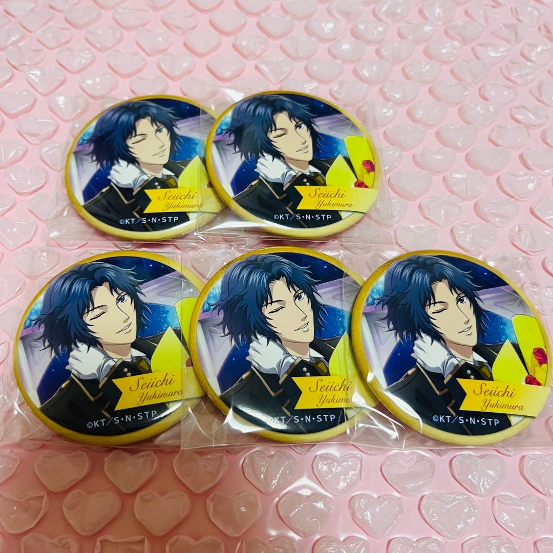 テニプリ 幸村精市 テニラビ 花束 缶バッジ 5点セット