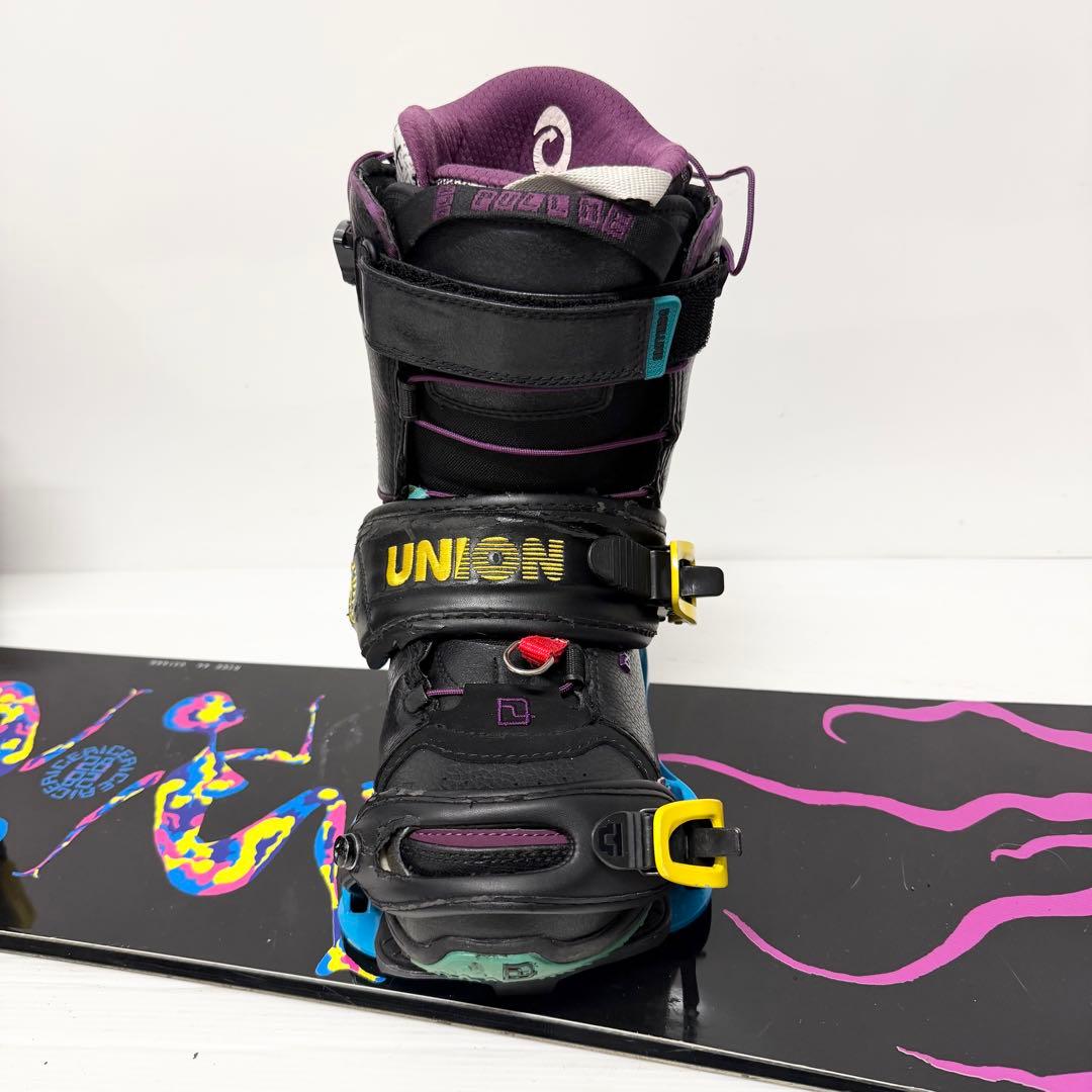 レディース　RICE28 UNION DEELUXE スノボセット　スノーボード