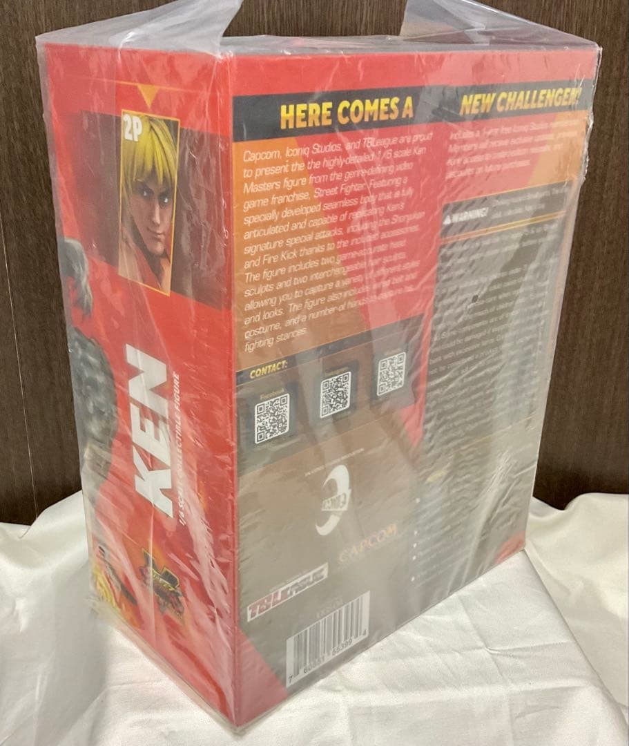 ハ*ャ様 ストリートファイターV ・ケン・マスターズ 1/6 フィギュア　CAP