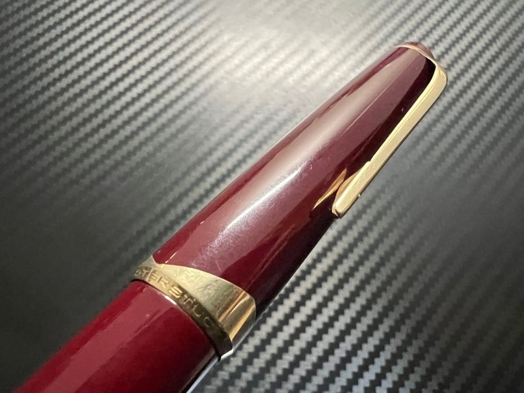 モンブラン マイスターシュテュック 14 万年筆 ボルドー EF 極細字