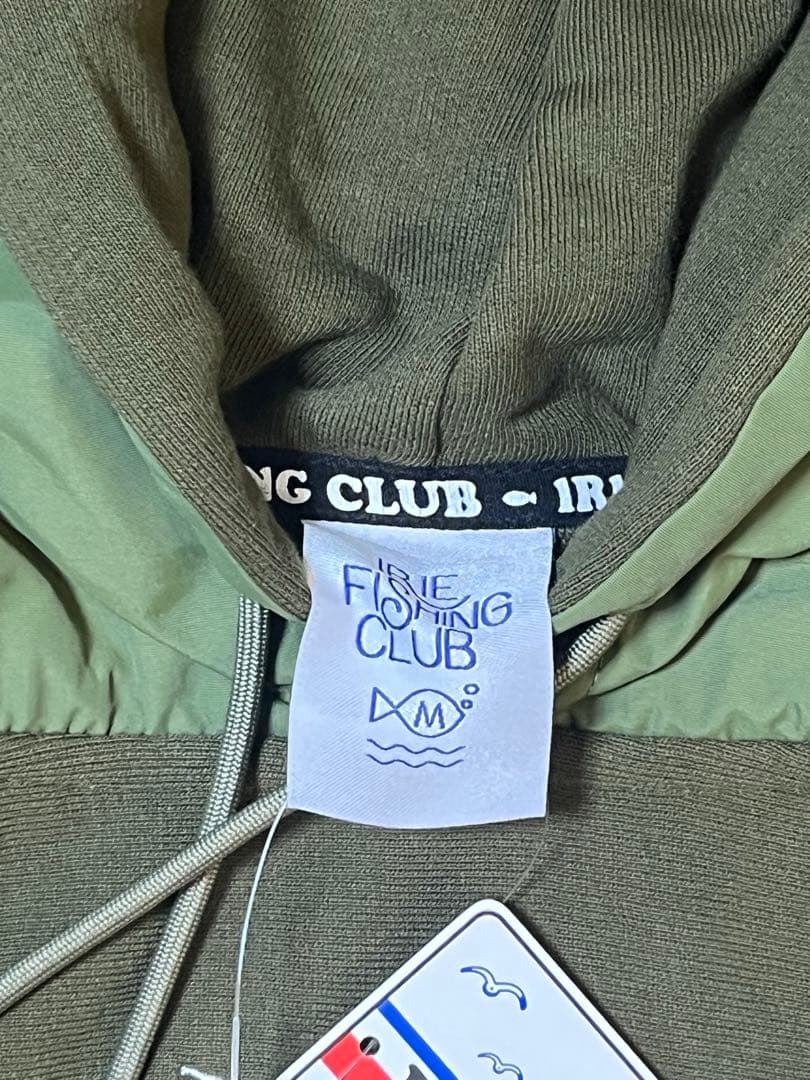 最終価格　アイリーフィッシングクラブ　パーカー Mサイズ オリーブ