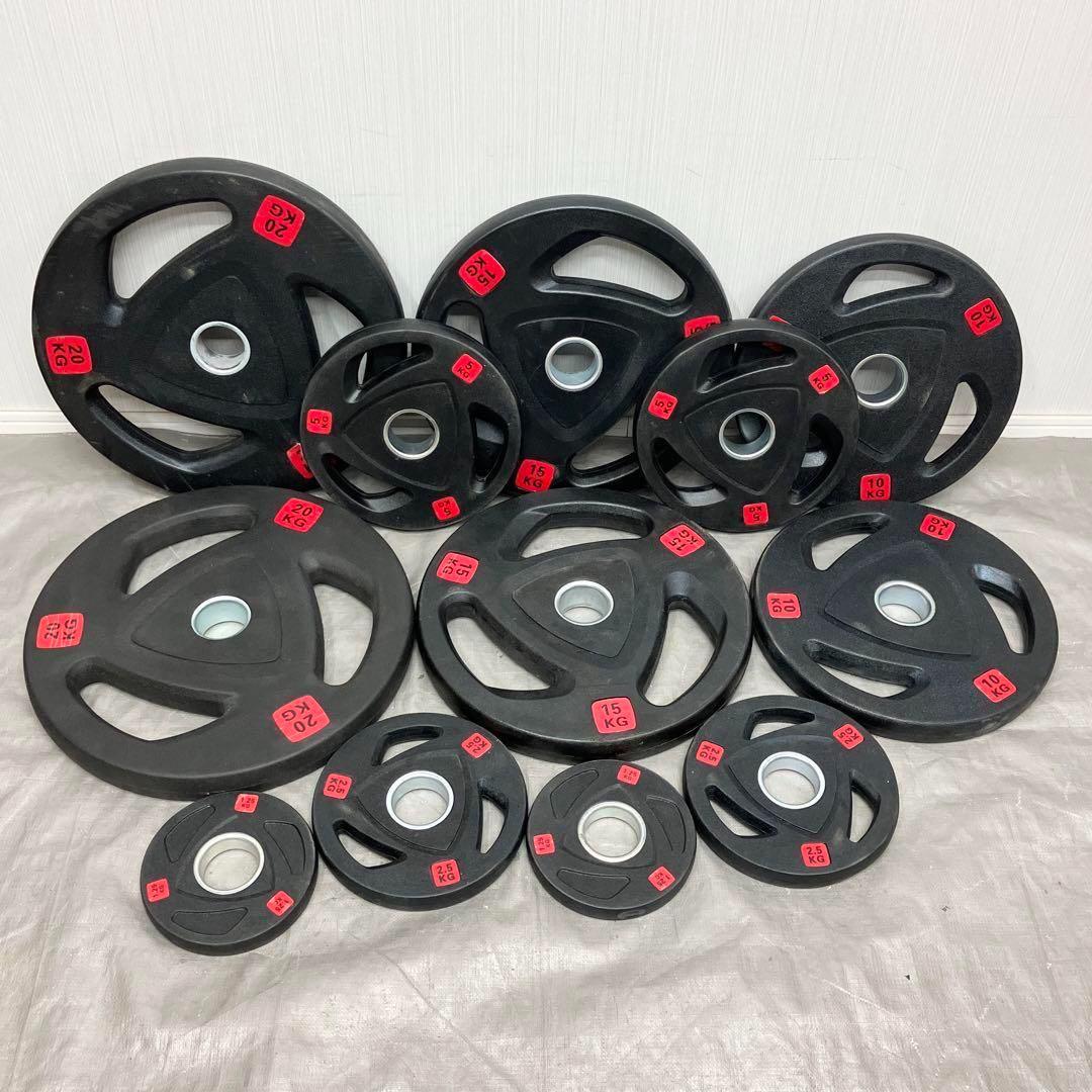 ■送料無料■10枚セット77.5kg バーベルプレート ウエイトプレート 新品