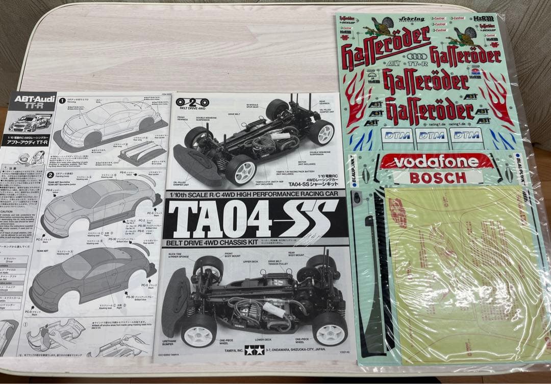 ホビーラジコン TAMIYA ABT-Audi TT-R 1/10 TA04-SS