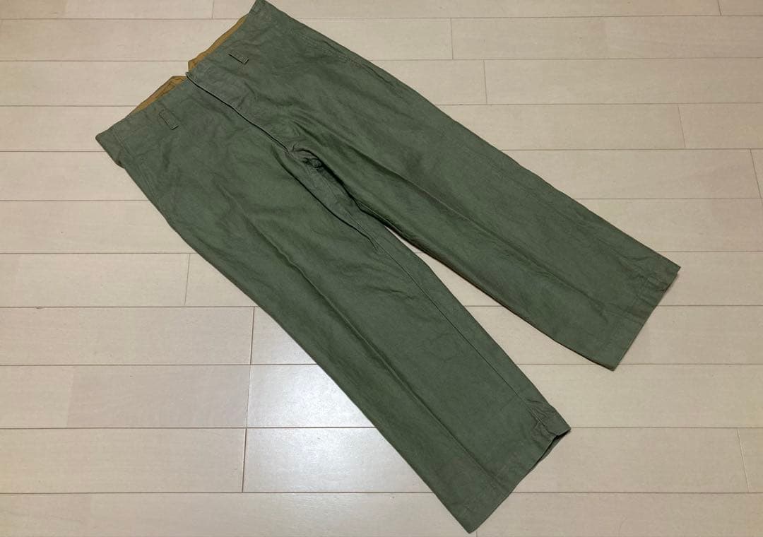 ぴ*ん様 実物　日本海軍　第三種軍装　ズボン　上海衣糧廠