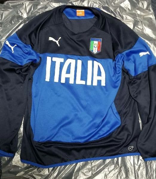 イタリア代表　シャツ　ジャージ　ウォームアップ　スーツ　2014年ワールドカップ