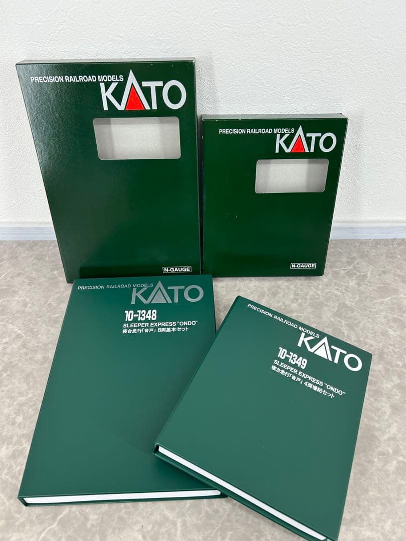 ①KATO 10-1348.1349 寝台急行「音戸」基本.増結両セット全12両