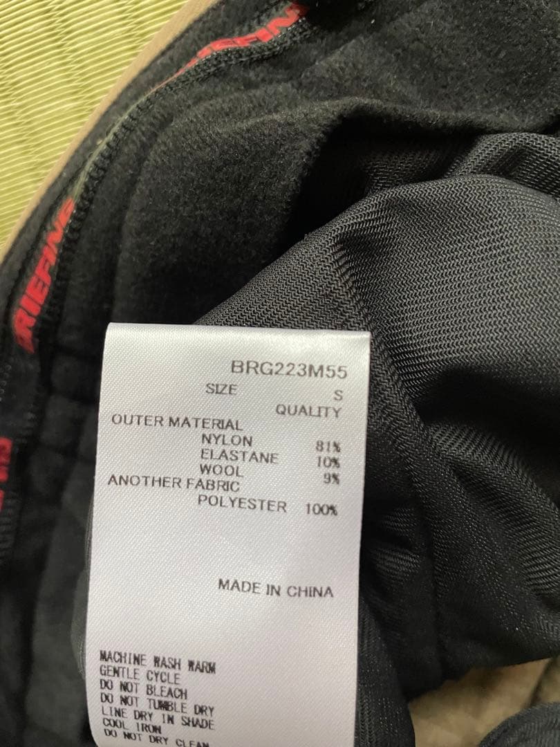 BRIEFING ブリーフィング　ストームフリースパンツ　ベージュ　S