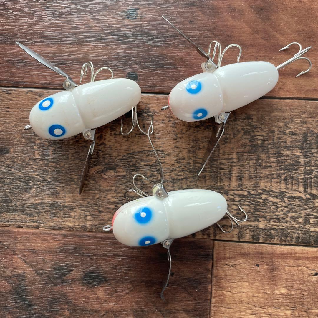 ヘドン　クレイジークローラー　3個セット WBE キャスパー