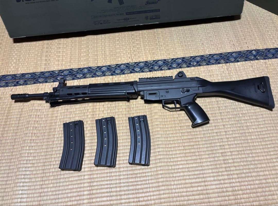 ☆まあ 89式小銃 電動ガン 3マガジン付き