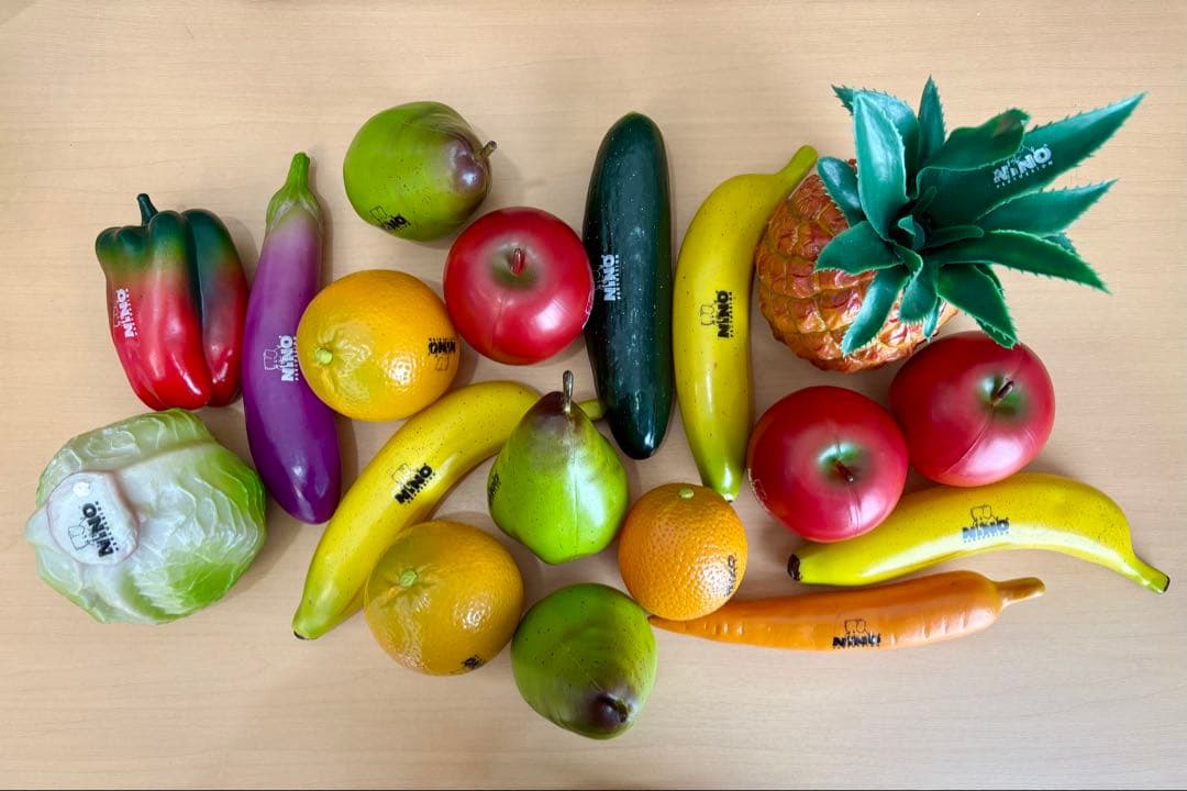 美品 ニノ NINO フルーツバスケットシェイカー 18個 フルーツシェイカー