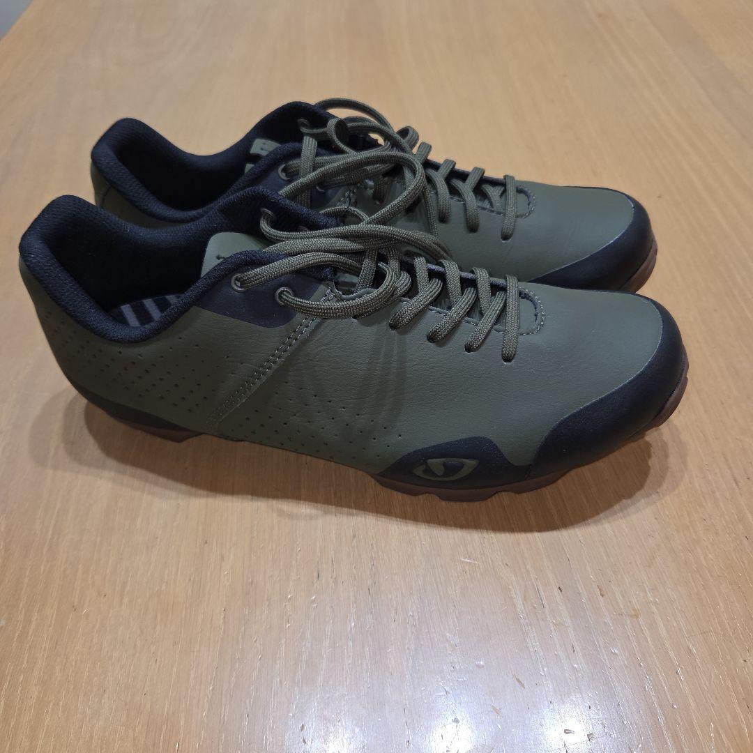 ウェア GIRO PRIVATEER LACE Olive / Gum size42