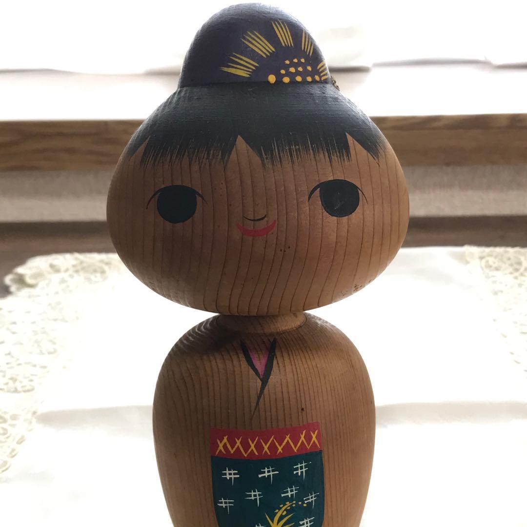 秋田銀行 アコちゃん こけし 又五郎作