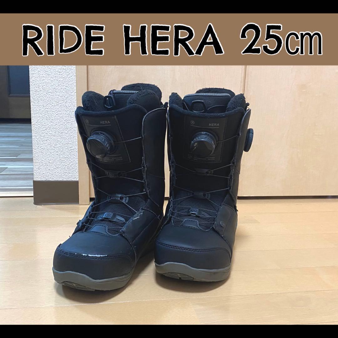 RIDE HERA スノーボードブーツ 25.0cmブラック