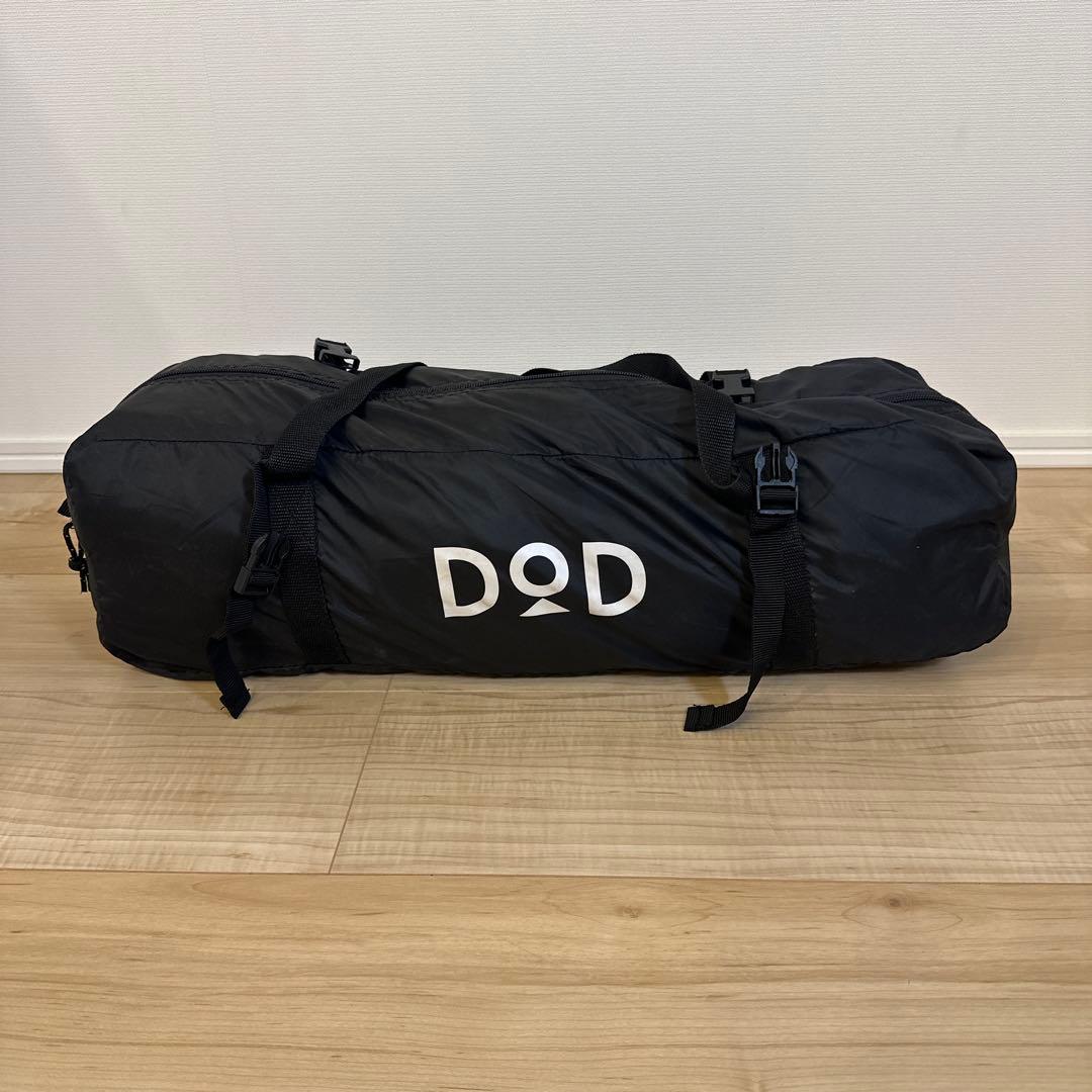 【美品】DOD ワンポールテントS ブラック　１回のみ使用