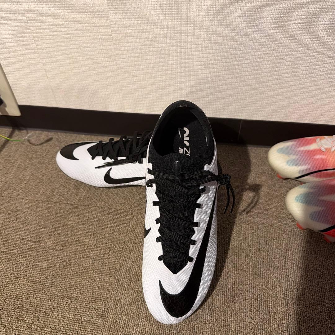 Nike Zoom サッカーシューズ・スパイク ホワイト/ブラック