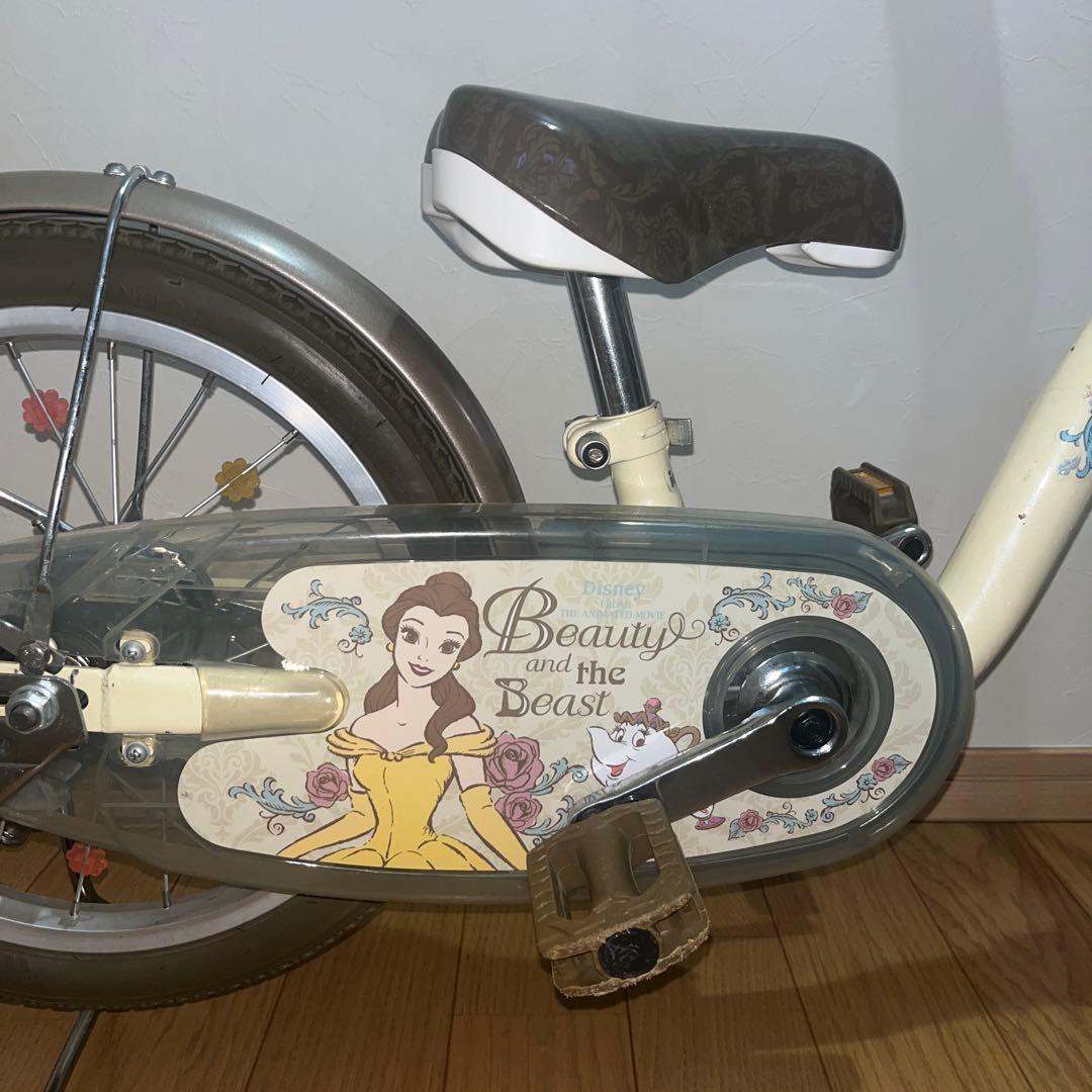 トイザらス　ベル　美女と野獣　自転車　16インチ　ディズニー　プリンセス