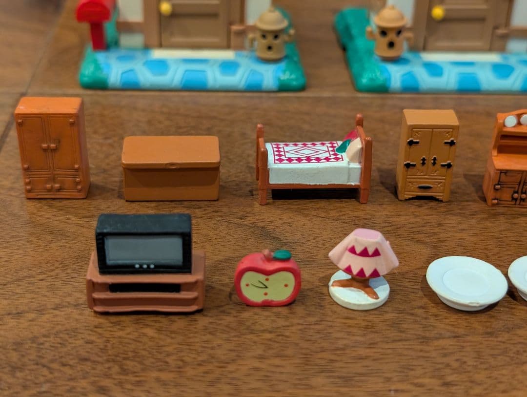 森をつくろう！　どうぶつの森+　フィギュア　ミニチュア　セット