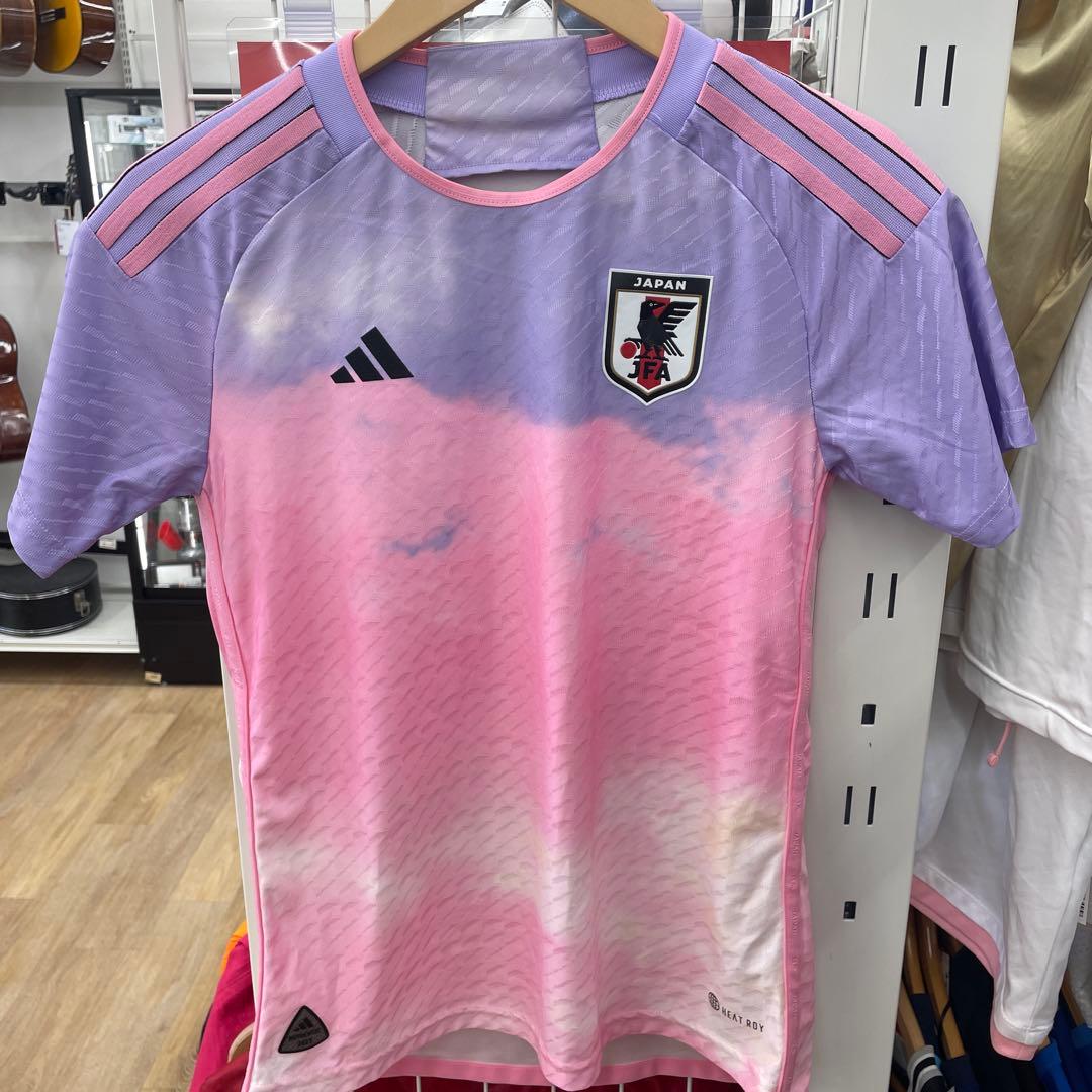 adidas 日本代表 オーセンティックシャツ 2023年モデル ピンク