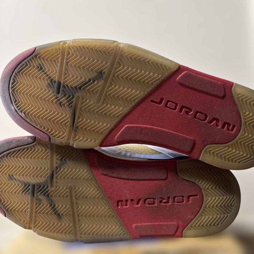 NIKE エアジョーダン5 Fire Red 28.5cm