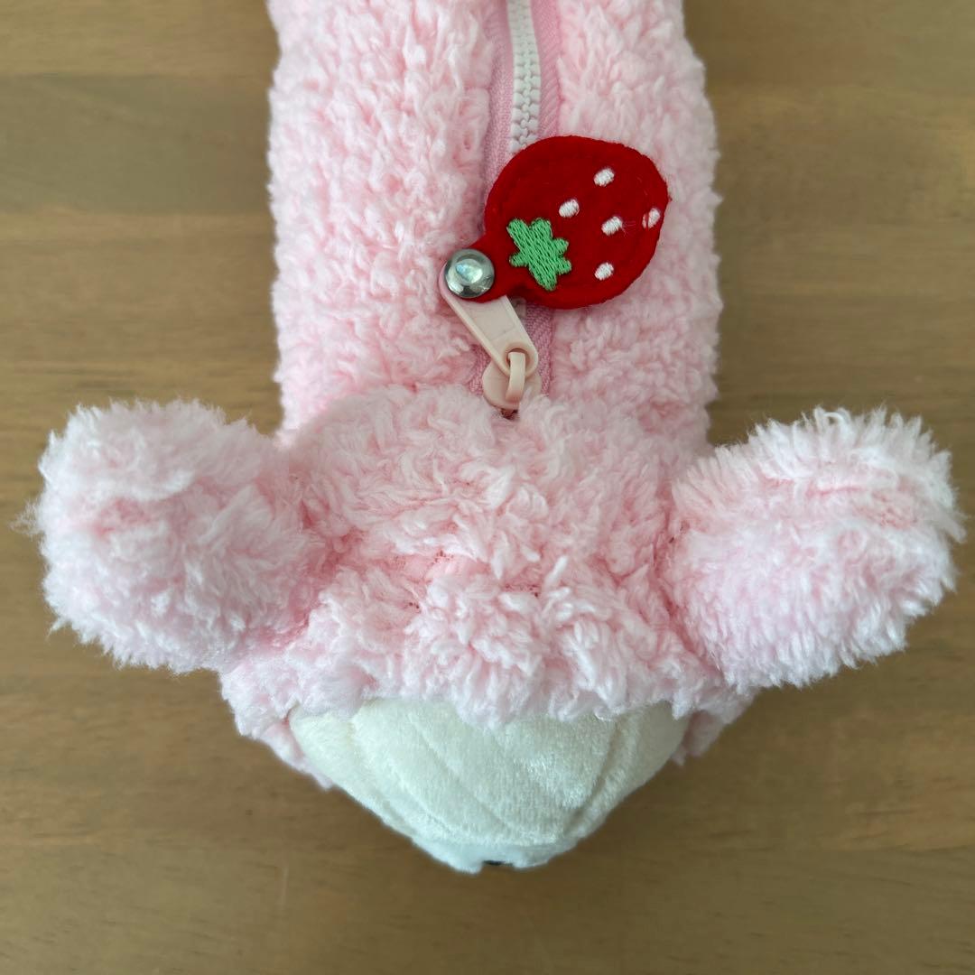 【平成レトロ】コリラックマ ぬいぐるみ ペンケース いちご リラックマ【レア】