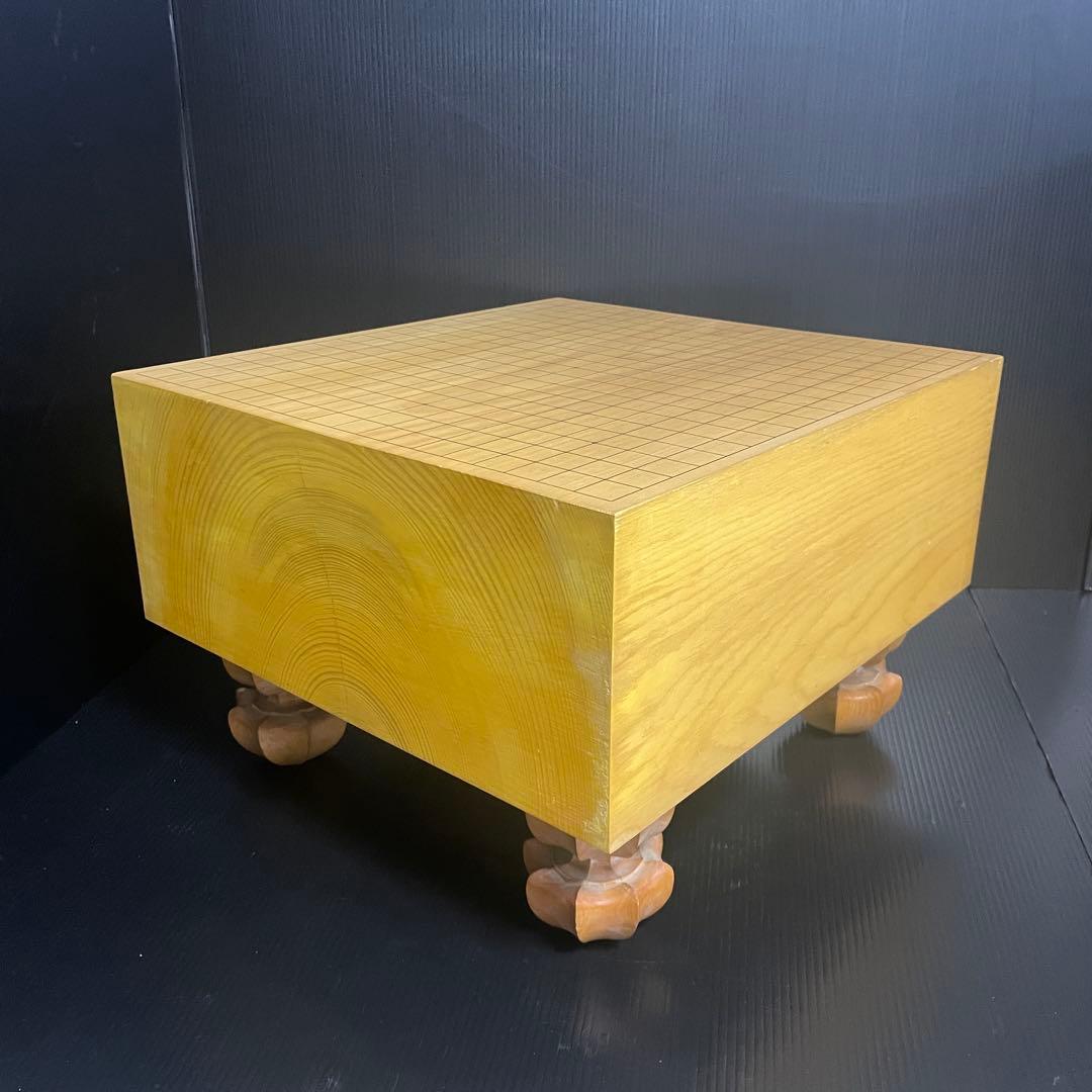 【岡村虎吉 作】本榧 木表 碁盤 5.9寸厚み17.9cm 17kg 囲碁 将棋