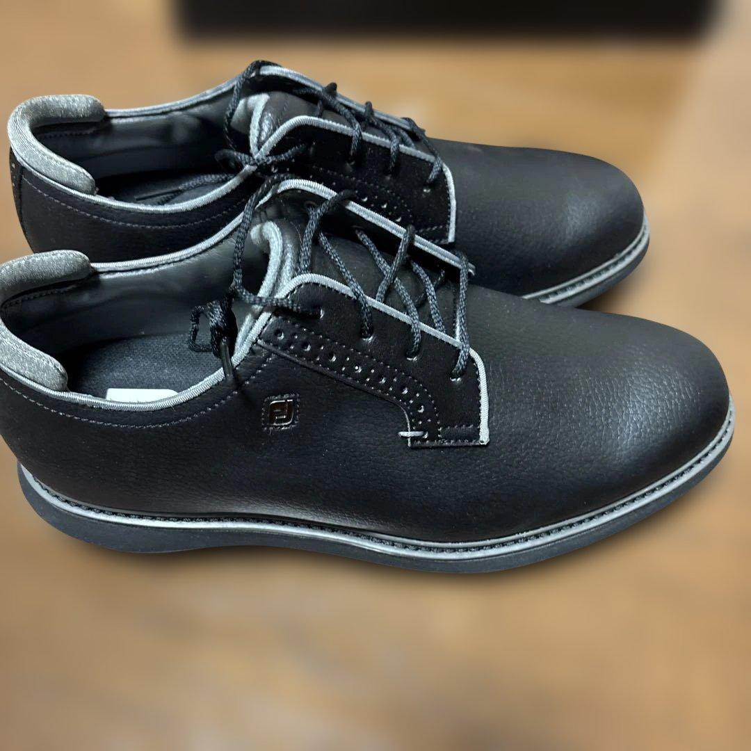 【新品　未使用】フットジョイ ゴルフシューズ 黒 トラディションズ　27.0