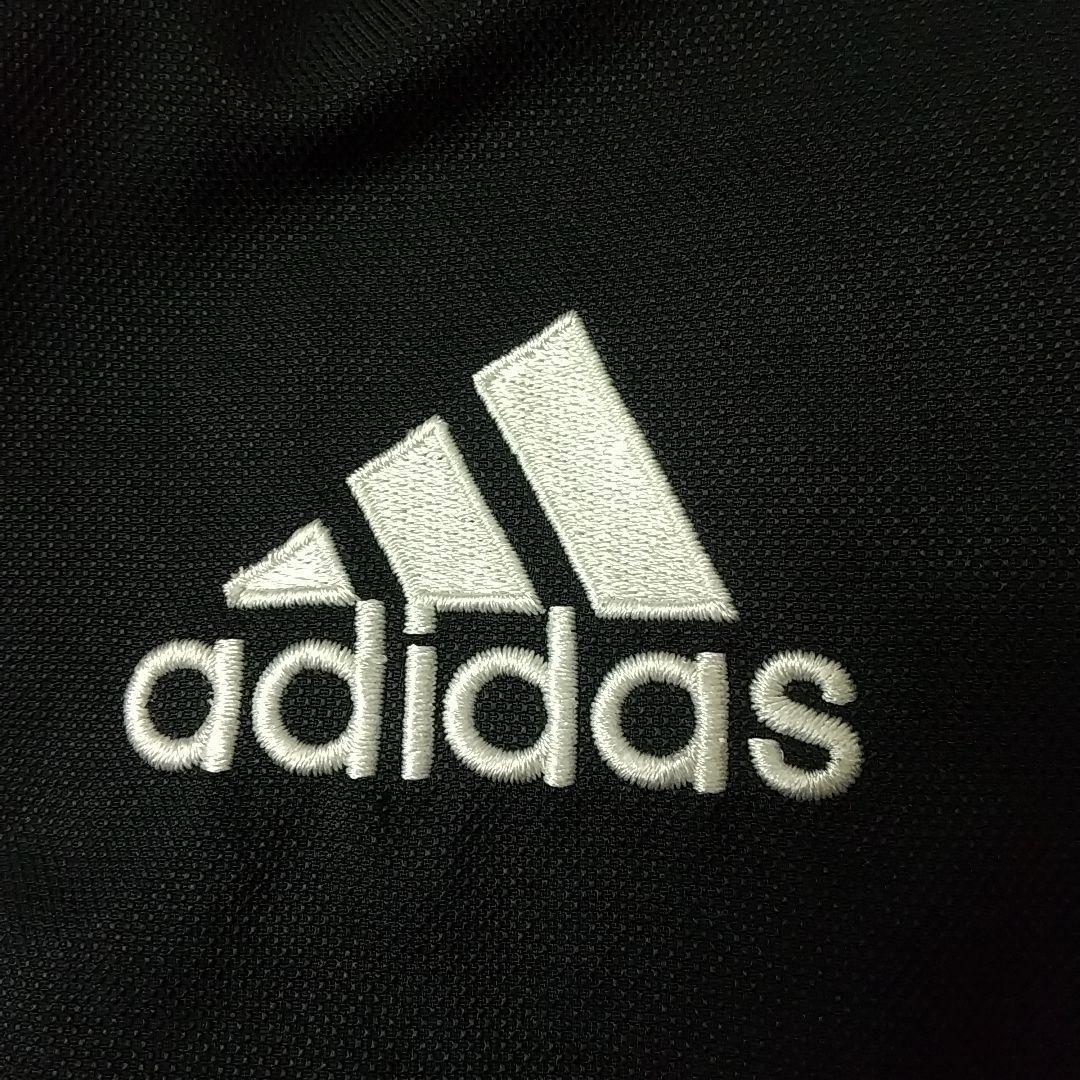 人気☆アディダス ACミラン 刺繍ロゴ エンブレム トラックジャケット XL