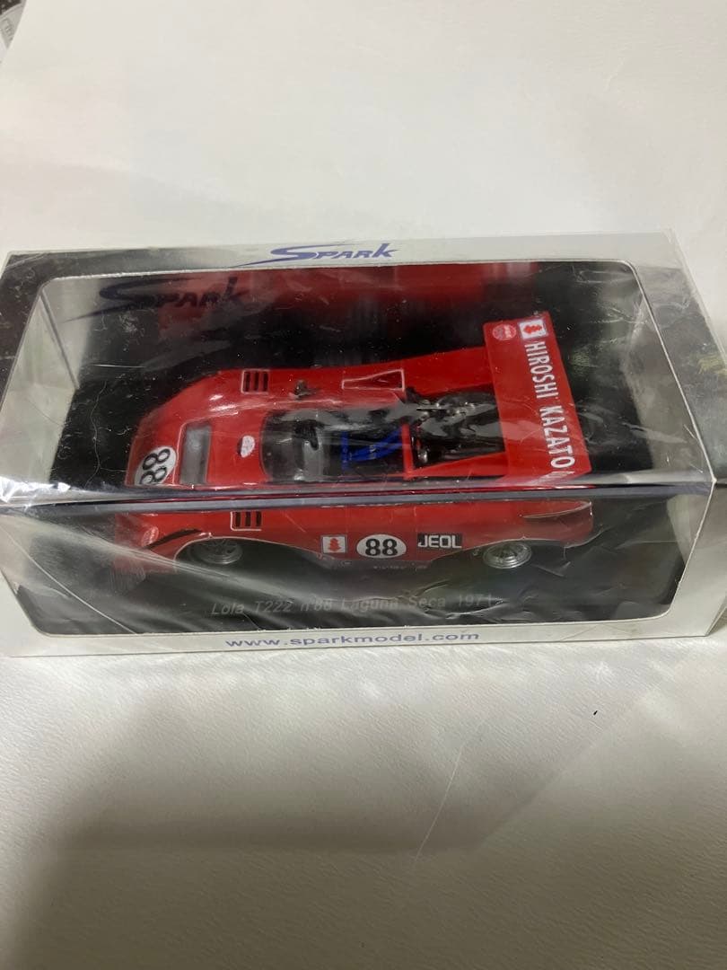 未開封訳あり1/43ローラ T222 #88風戸裕1971 ラグナセカ カンナム