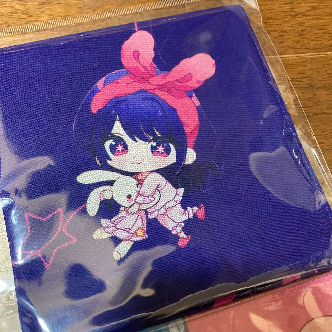 推しの子 星野アイ アニプラス 韓国限定 ポップアップ ハンカチ セット