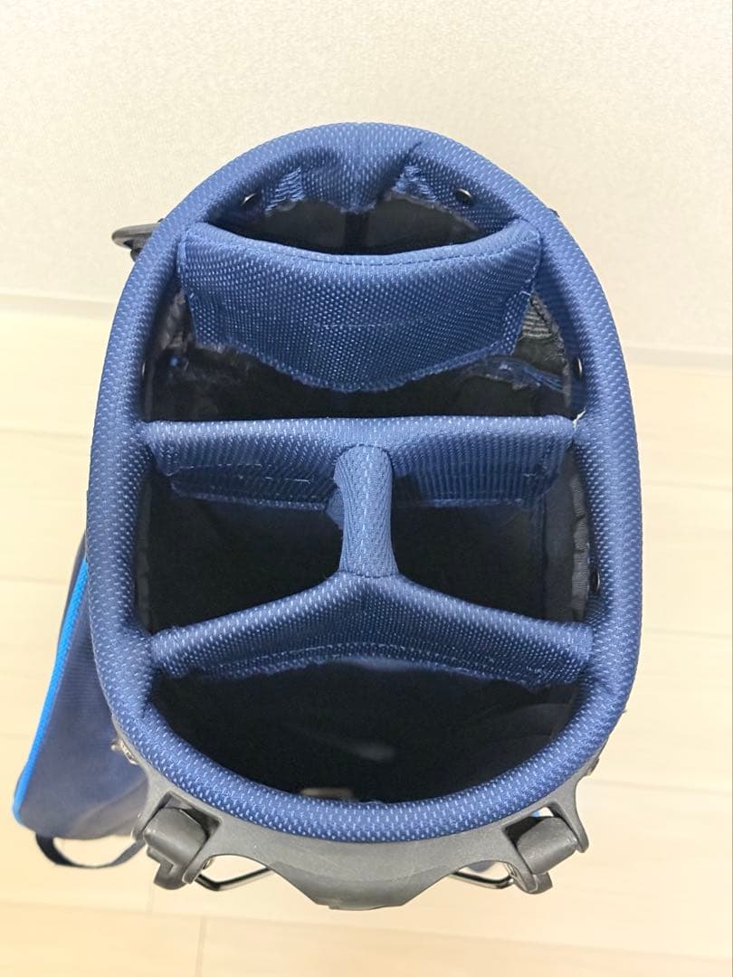 ★超美品★NIKE スポーツライト スタンドキャディバッグ ネイビー×ブルー