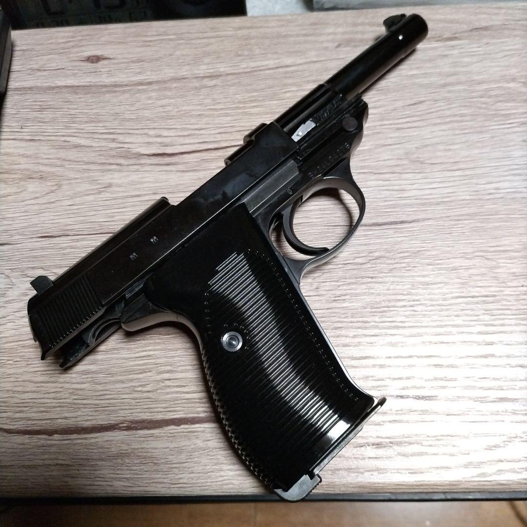 マルゼンワルサーｐ38ガスガンAC40ブラックメタル