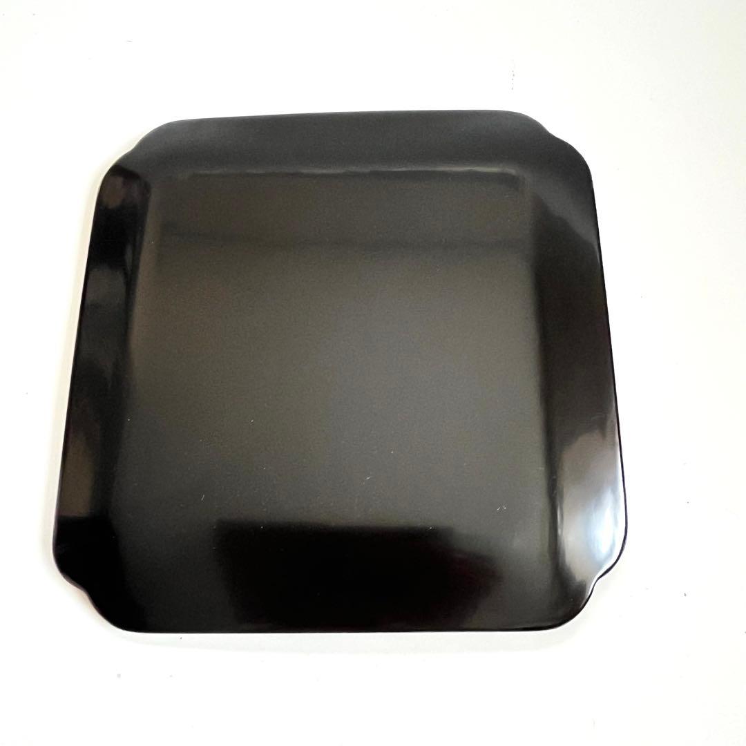 【未使用】漆器　漆器皿2枚セット（金彩蒔絵）　干菓子盆　千代寿　組皿　一対