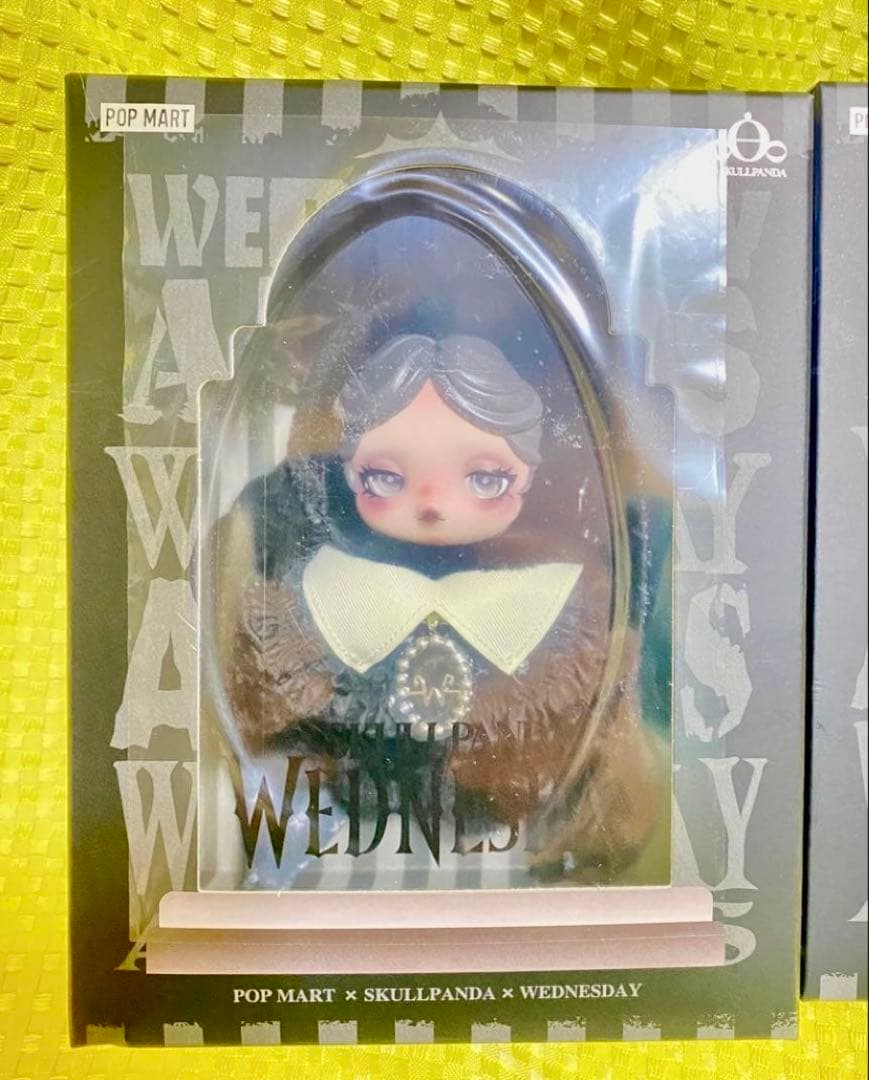 US限定 SKULLPANDA WEDNESDAY 2体