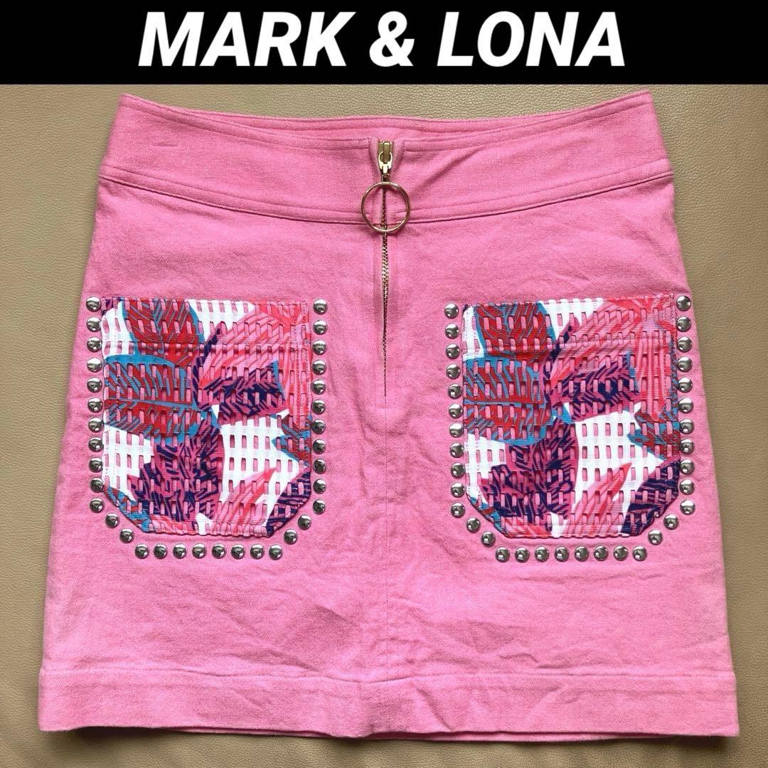 【美品】マークアンドロナ MARK & LONA スカート Sサイズ