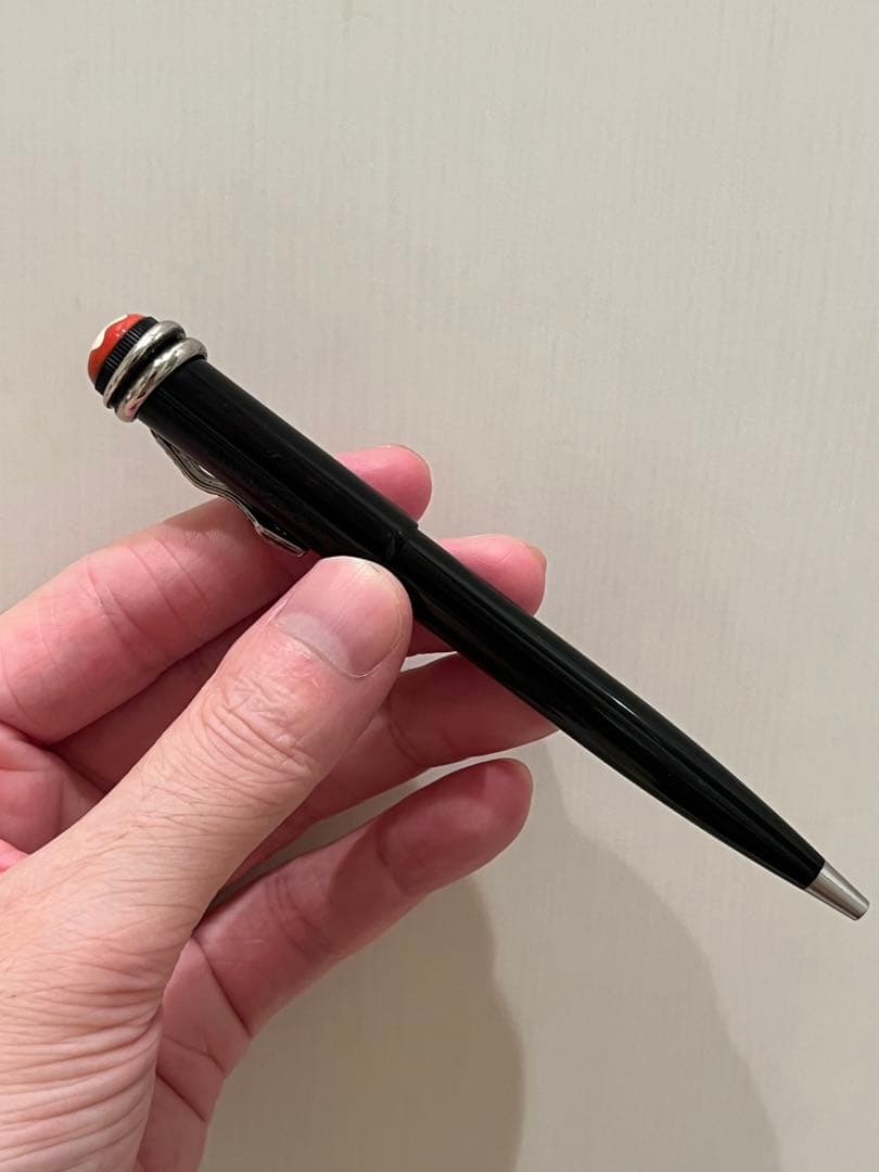 【美品】モンブラン ヘリテイジ ルージュ＆ノワール・ボールペン