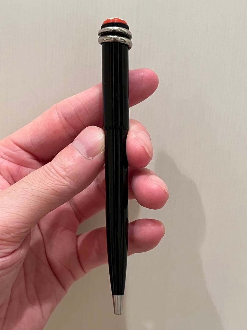 【美品】モンブラン ヘリテイジ ルージュ＆ノワール・ボールペン