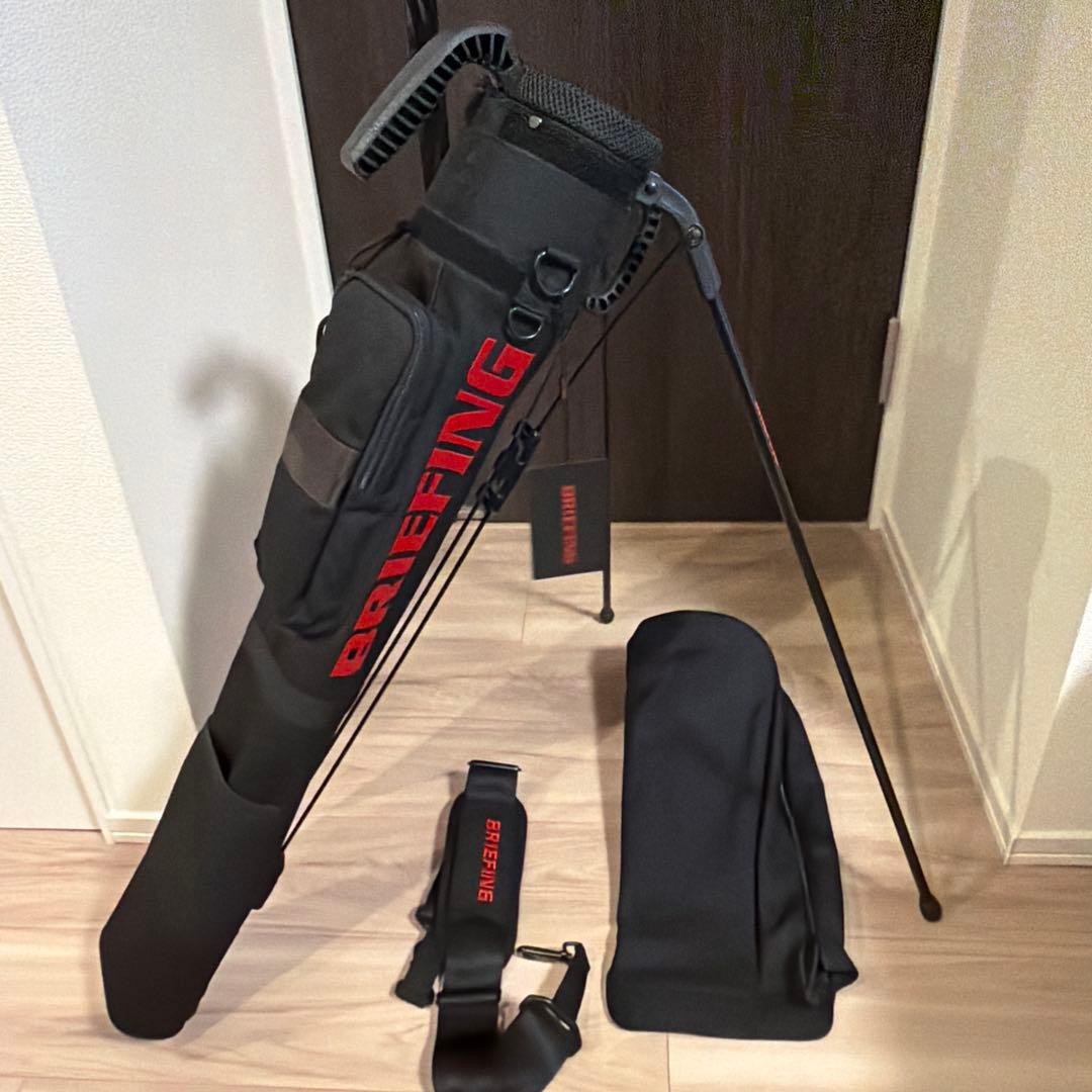 【美品】BRIEFING スタンド式ゴルフバッグ