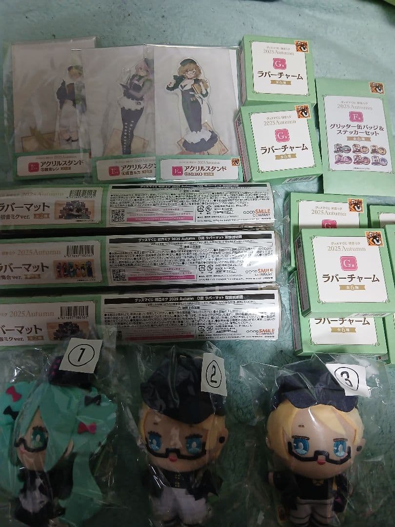 初音ミク グッスマくじ　B賞　ラスト賞　C賞　D賞　E賞　F賞　G賞