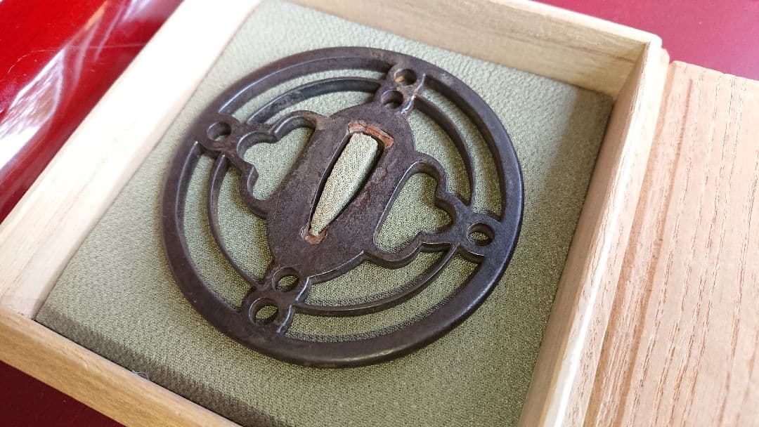 稀少 江戸後期 日本刀 刀鍔