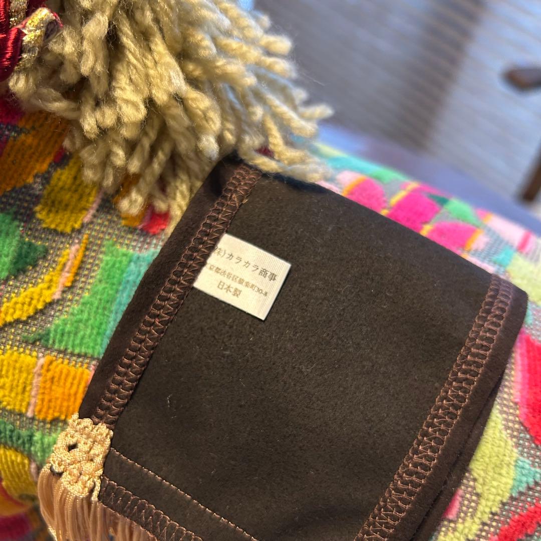 馬型ぬいぐるみ 花柄