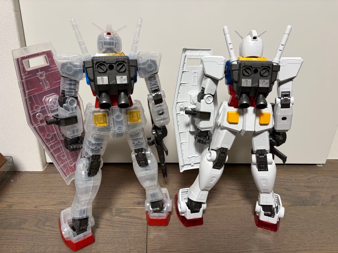 1/48スケール　メガサイズモデルガンダム　A賞、ラストワン賞セット　ジャンク